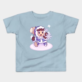 The Lonely Ice Climber Kids T-Shirt